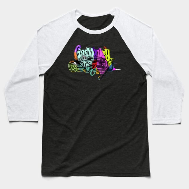 Gas monkey - Wpap Vintage Baseball T-Shirt by Hi.Nawi